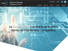 Tablet Screenshot of ecnmexico.com.mx